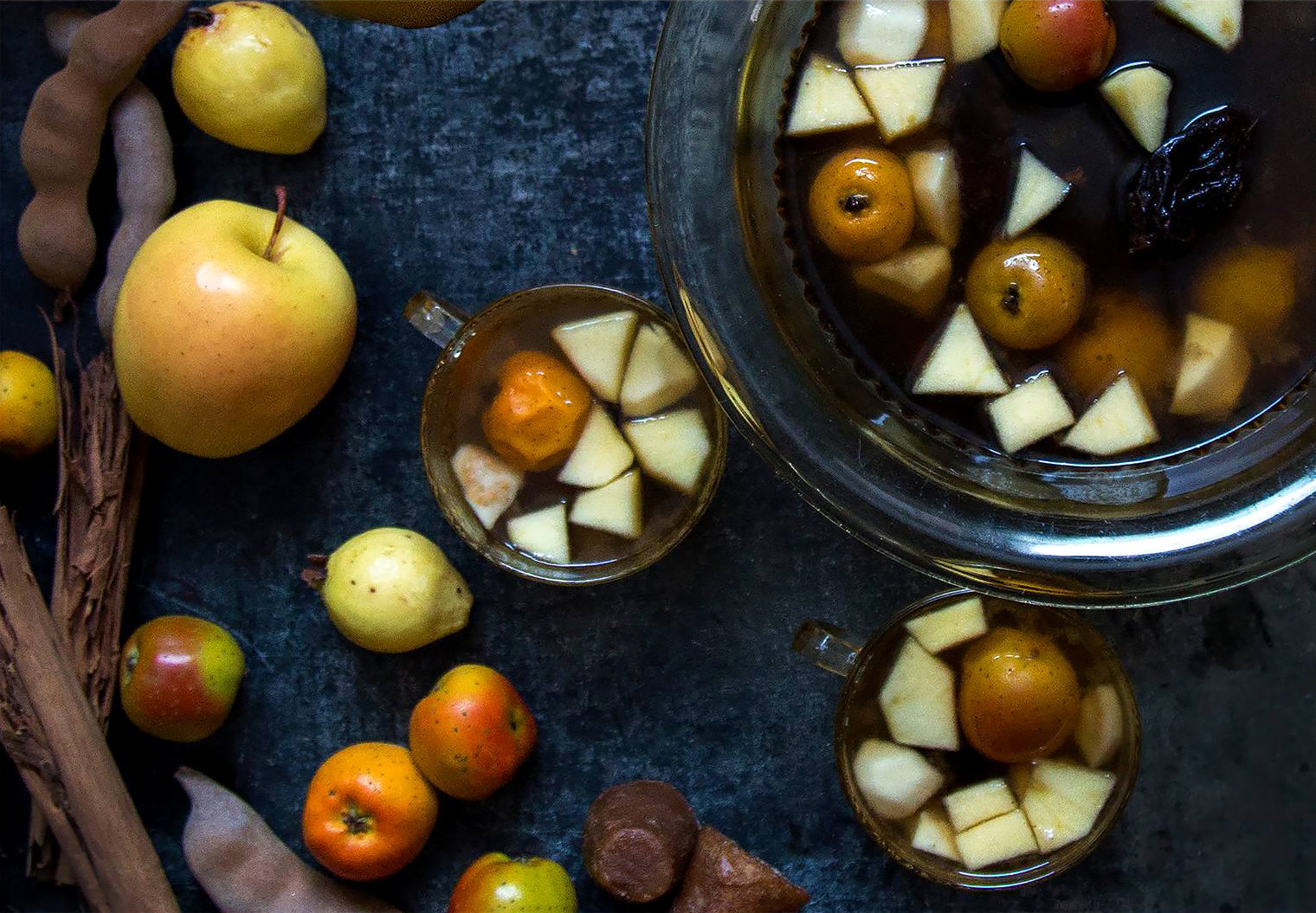 Mexican Holiday Punch (Ponche Navideño)