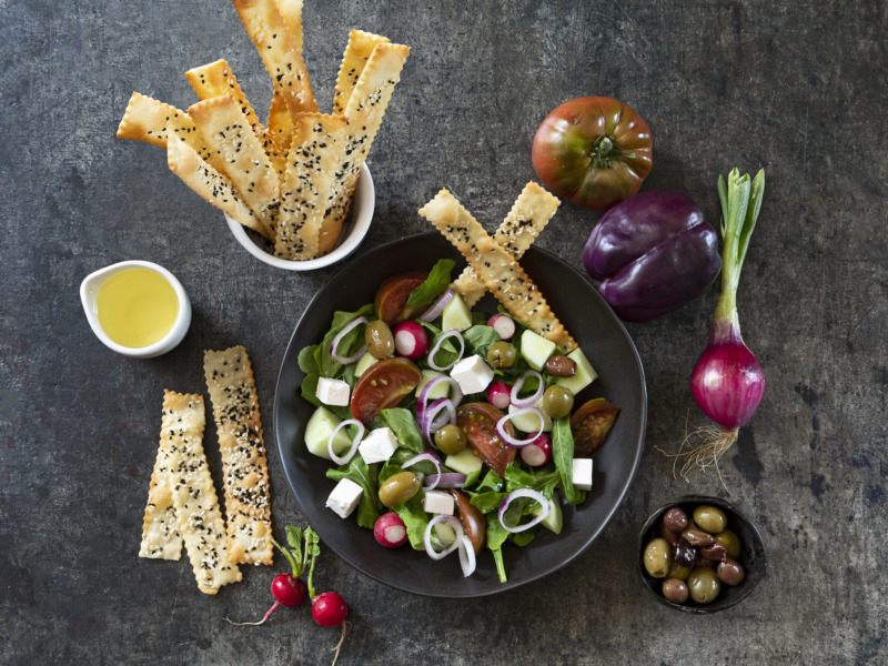 Nigella + Sesame Cracker Crisps