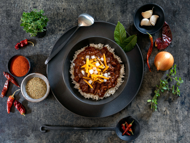 Chili Con Carne with Homemade Chili Paste