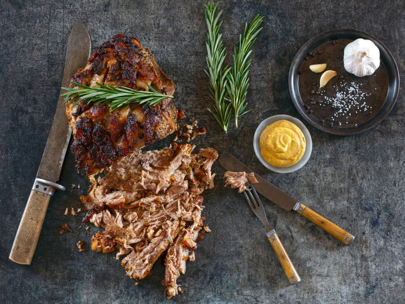 Rosemary Garlic Pork Roast