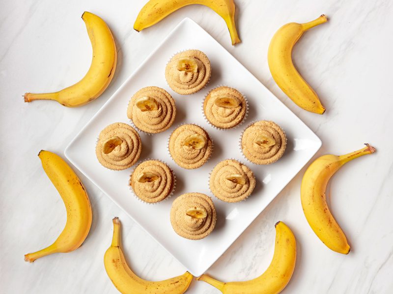 Peanut Butter + Banana Muffins