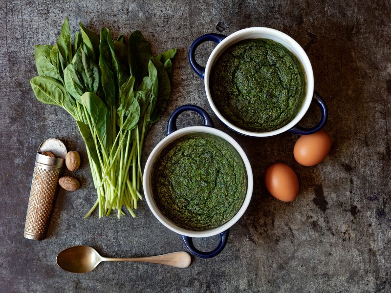 Spinach Souffle