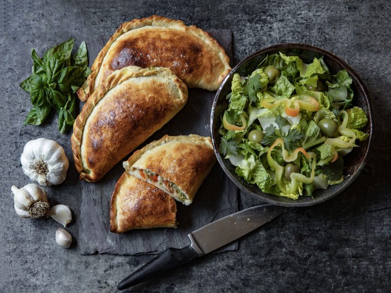 Roasted Tomato, Garlic, Herb & Cheese Hand Pies