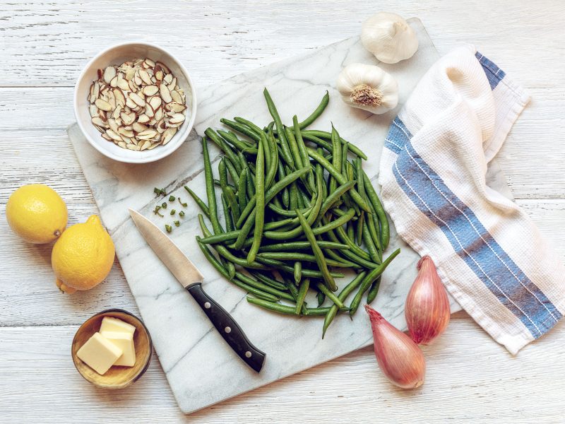 Green Beans Almondine